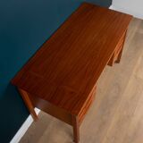 Retro Danish Mid Century Danish Teak Desk By Bent Silberg Mobler