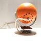 Orange eye ball lamp applies or to lay 70 Italy