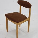 1970s Beech Chair , Czechoslovakia