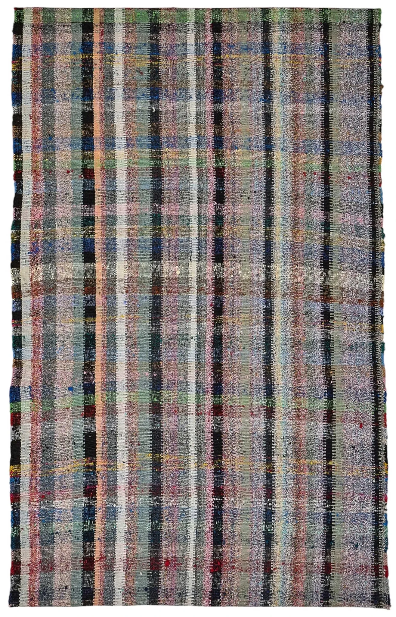 Turkish Handwoven Flatweave Chaput Kilim 172 cm x 274 cm