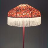 “Minerva” fringed lampshade.