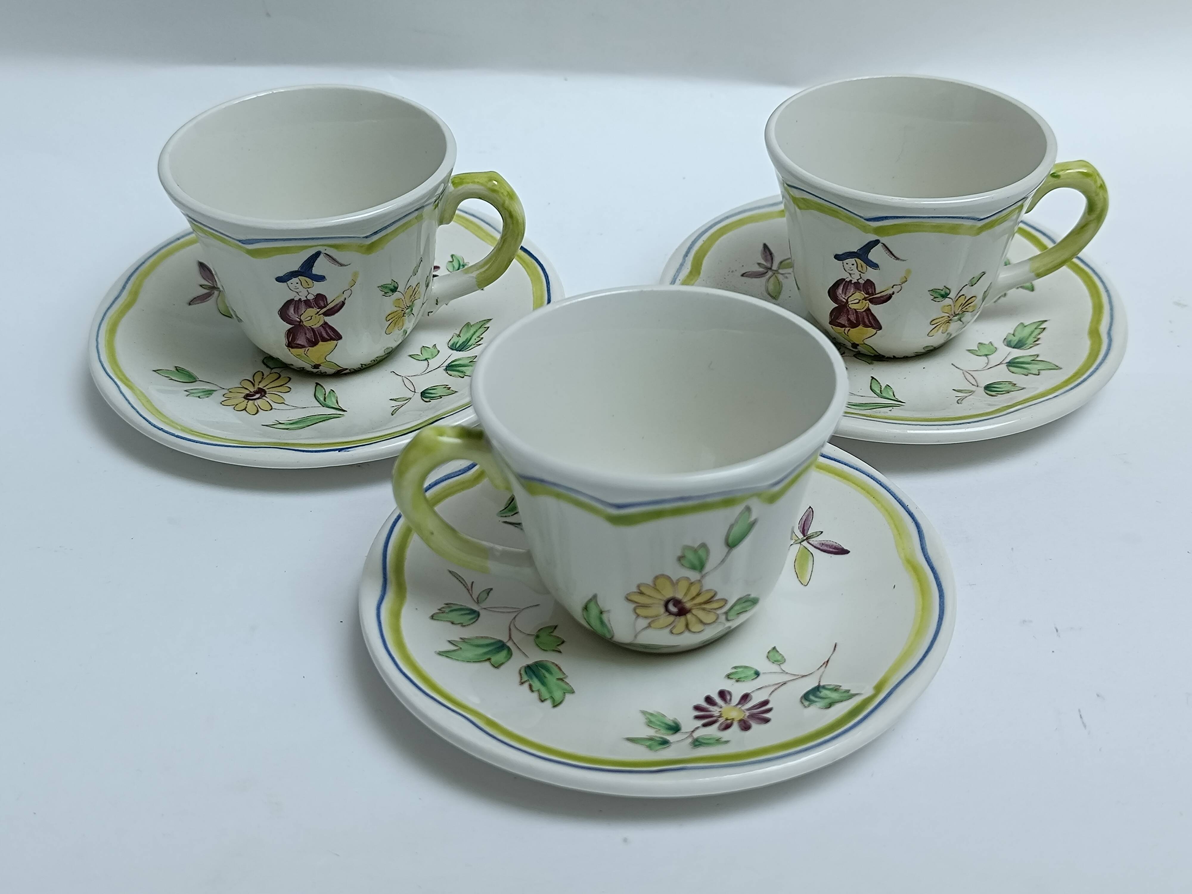 Longchamp Moustiers coffee cups