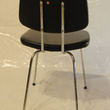 Black skai chair