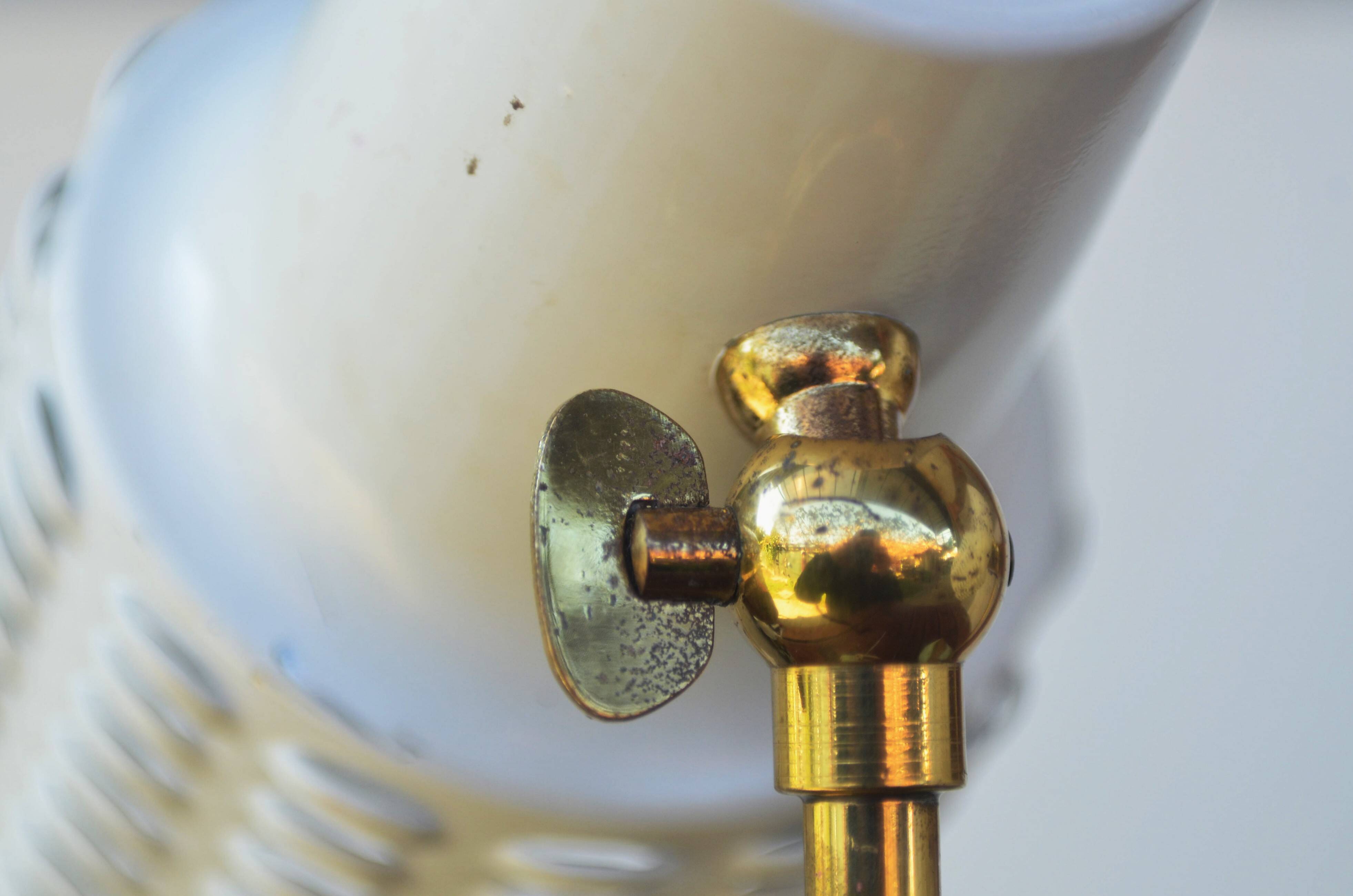 Mid century stilnovo pair bedside lamps
