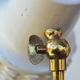 Mid century stilnovo pair bedside lamps