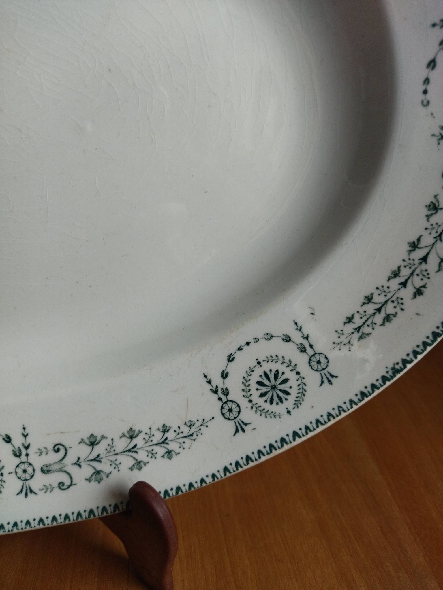 Old service dish k&G Lunéville model Laetitia