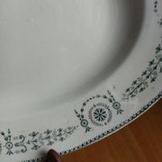 Old service dish k&G Lunéville model Laetitia