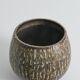 Vase en grès brun Birka Rubus de style mid-century modern par Gunnar Nylund, Rörstrand