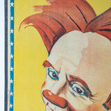 Clown poster circus Figer