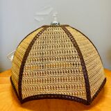 Large Vintage Rotin hanging