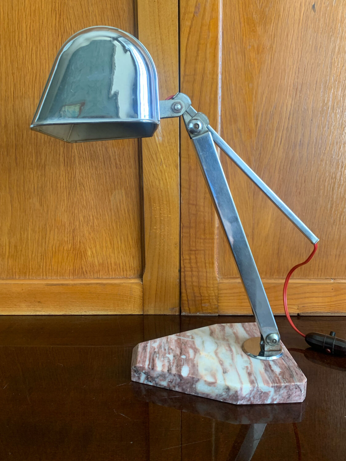 Art Deco articulated lamp