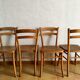 4 chaises bistrot vintage