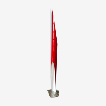 Lampadaire Shakti rouge et blanc