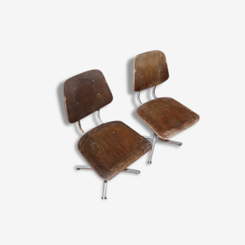 • 70s EMBRU school chairs