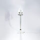 Floor lamp in bronze and crystal Sabino 1930