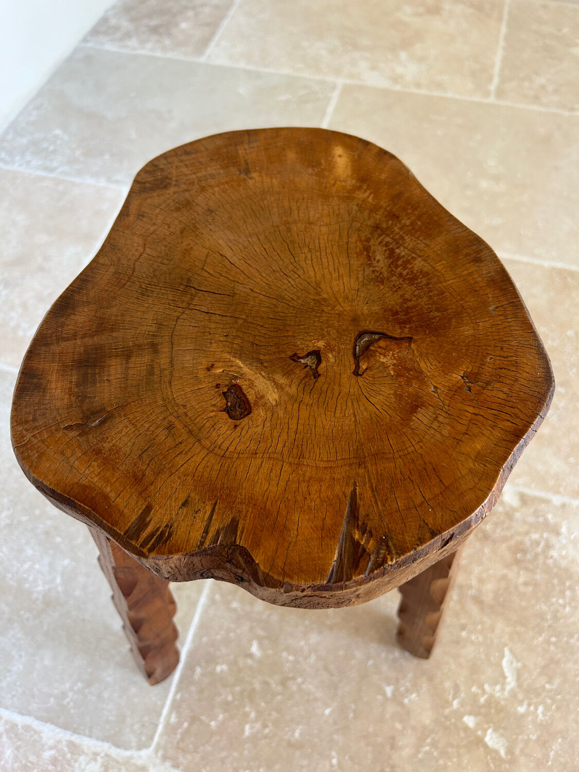 Tabouret brutaliste
