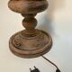 Large wooden lamp base