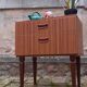 Table de chevet année 70 style scandinave