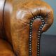 Set de 2 fauteuils club compacts en cuir de mouton