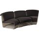 Black (3) Pantonova by Verner Panton