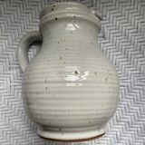 Marsh stoneware pitcher