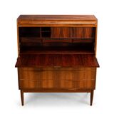Danish Design Rosewood Secretaire by Erling Torvits for Klim Mobelfabrik, 1960s