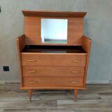 Commode 3 tiroirs et coiffeuse