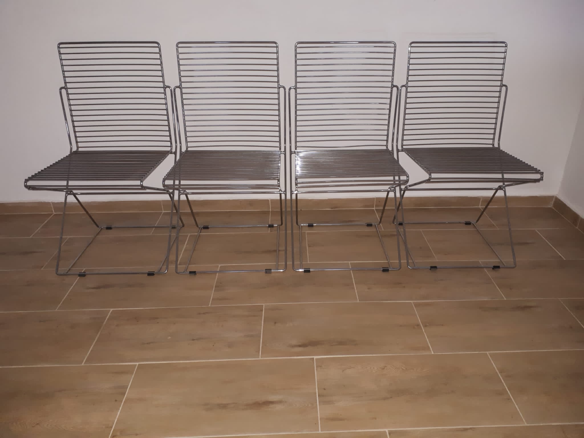 Set of four chairs, Germany, 80s