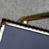 Rolling dessert in gold metal