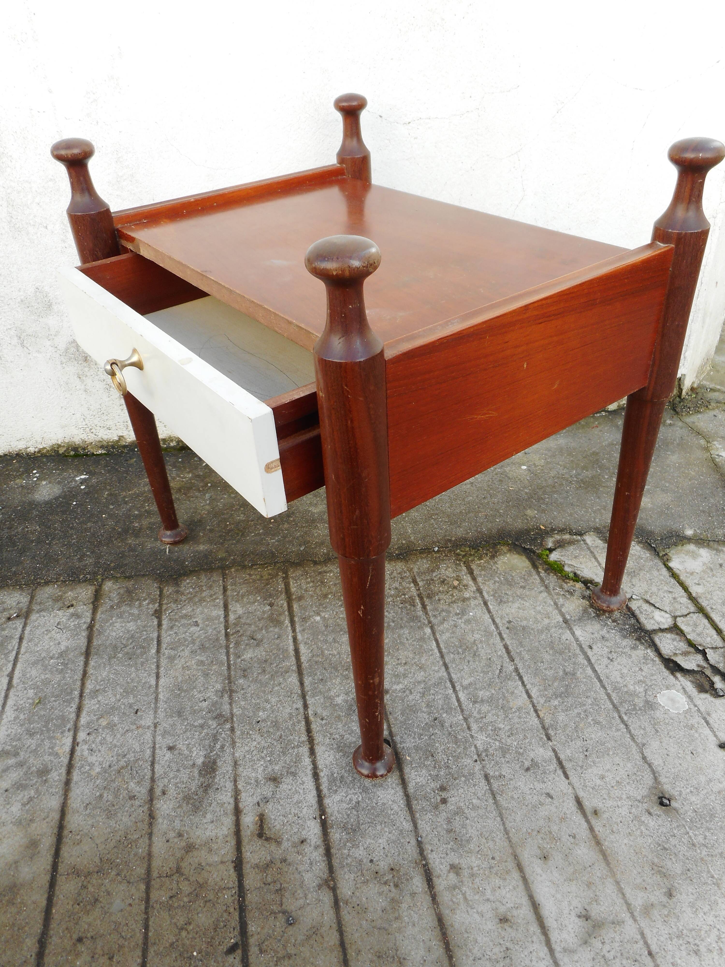 Vintage beside table 1970