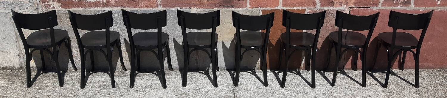Baumann bistro chairs (Set of 8)