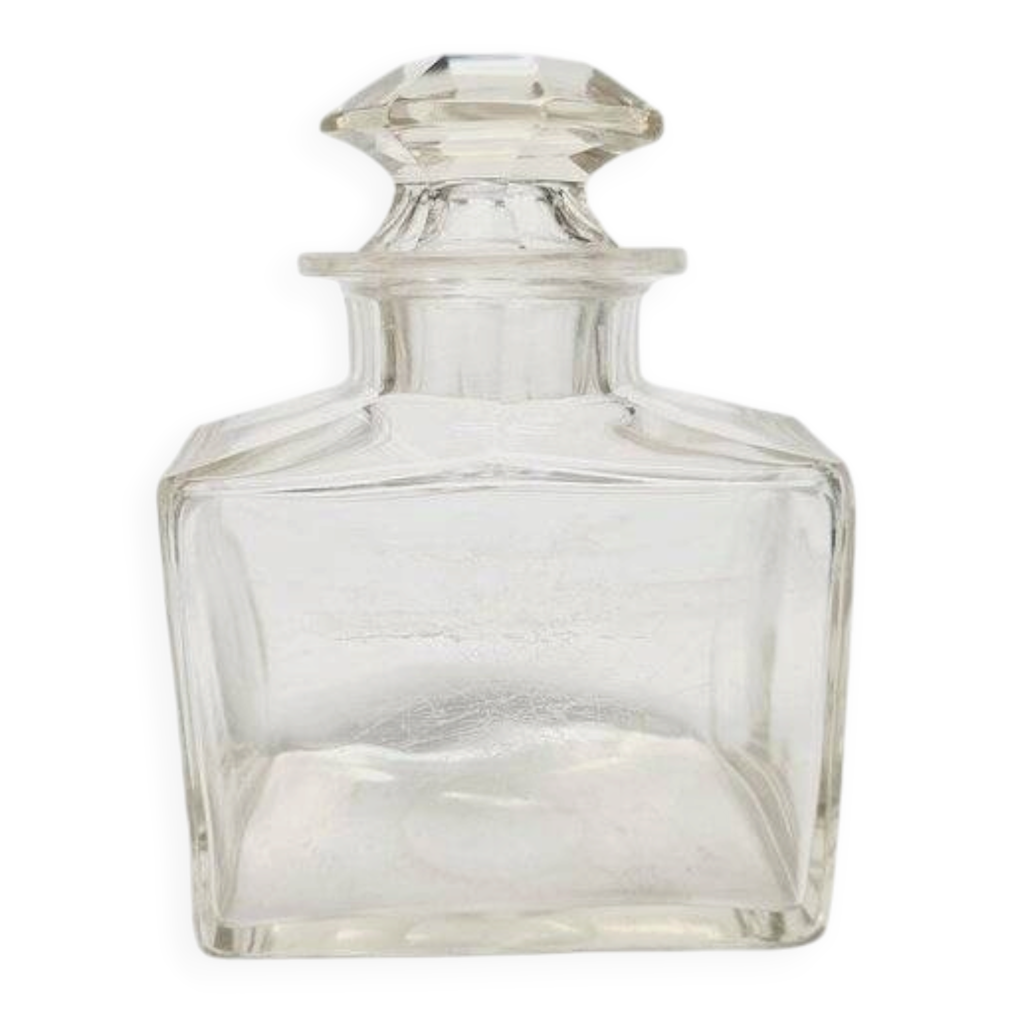 Biedermeier crystal tea box, Germany, 1890s