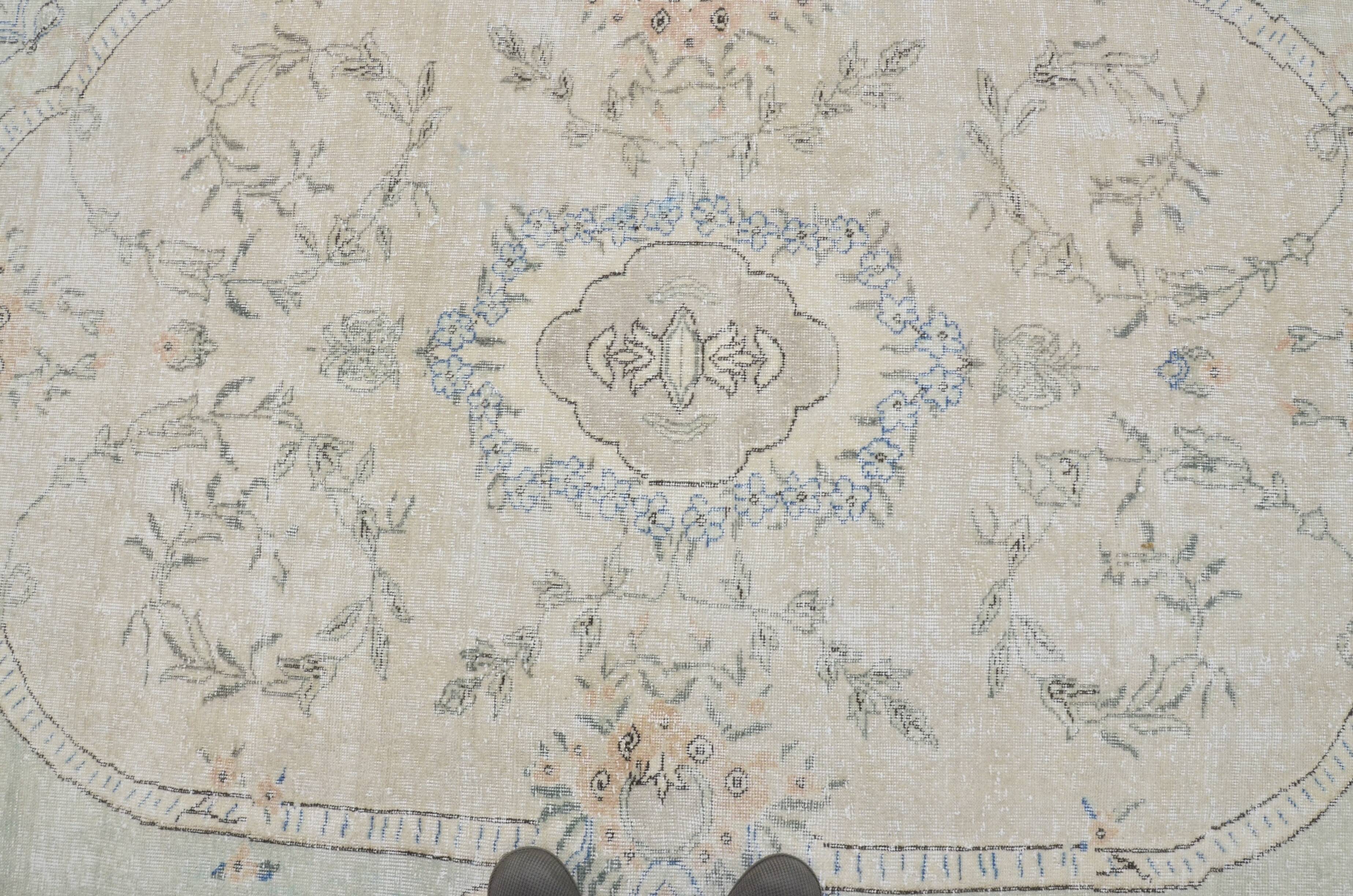 Oushak Big size Antique Vintage Carpet sku 3242