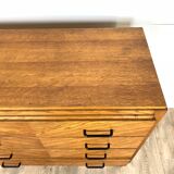Chest of drawers vintage feet compass