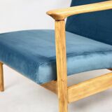 Fauteuil Blue Ocean GFM-142 par Edmund Homa, années 1970