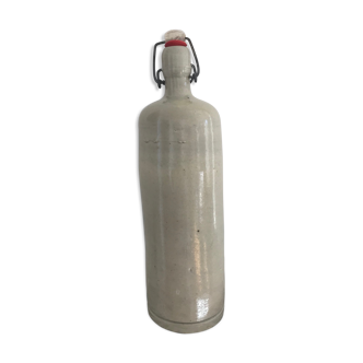 Enamelled sandstone bottle