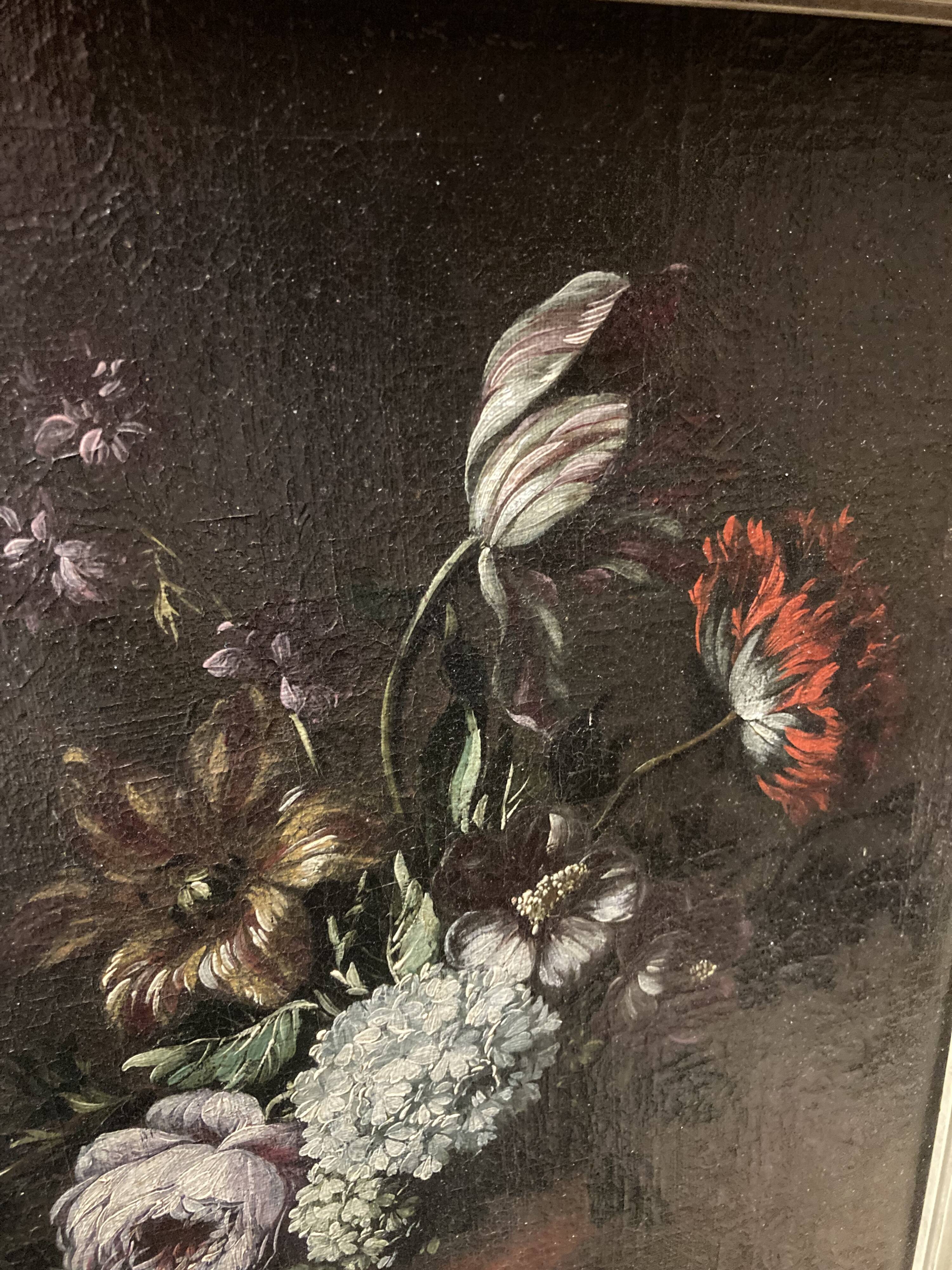 School of the North 17th century, Still Life with Bouquet, oil on canvas