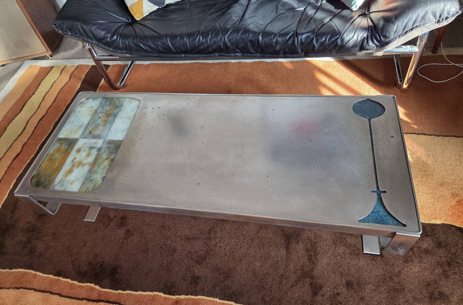 Space age coffee table