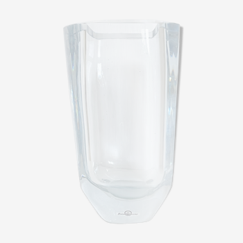 Vase scandinave en cristal de Strombergshyttan  26cm