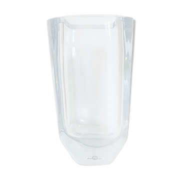 Vase scandinave en cristal de Strombergshyttan  26cm