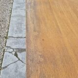 Vintage modernist design oak desk 1950s