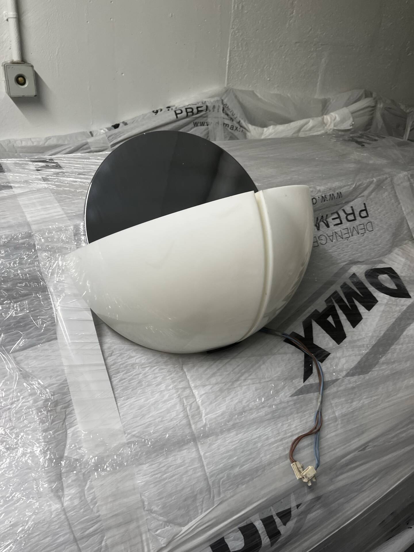 Stilnovo wall lamp by Danilo and Corrado Aroldi Model Spicchio Italy 1