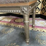 Louis XVI style entrance bench