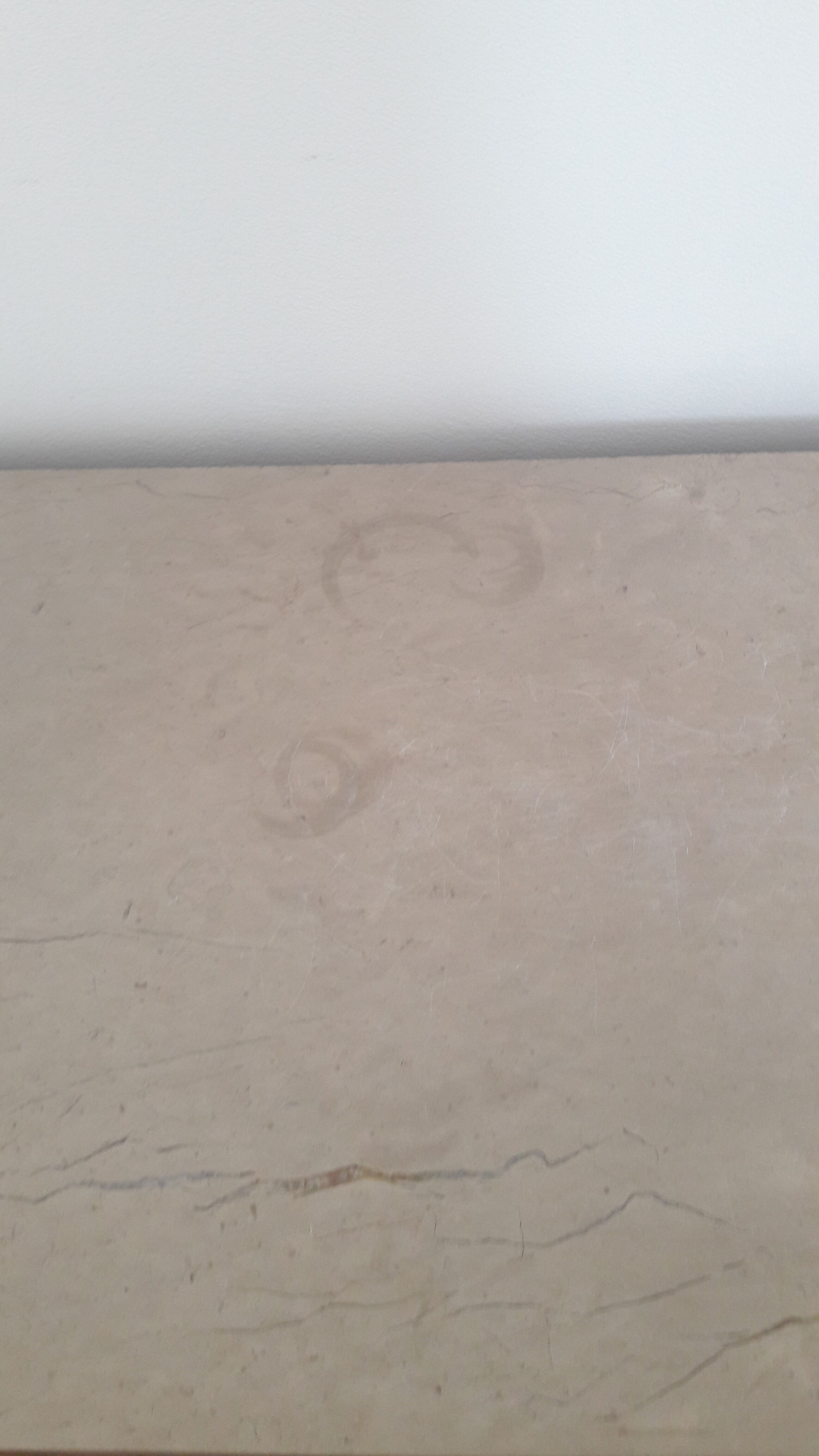 Commode relookée rose poudrée