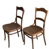 Rare set of Thonet-Mundus antique chairs, circa 1920 – elegance of Viennese Secession in bent wood.