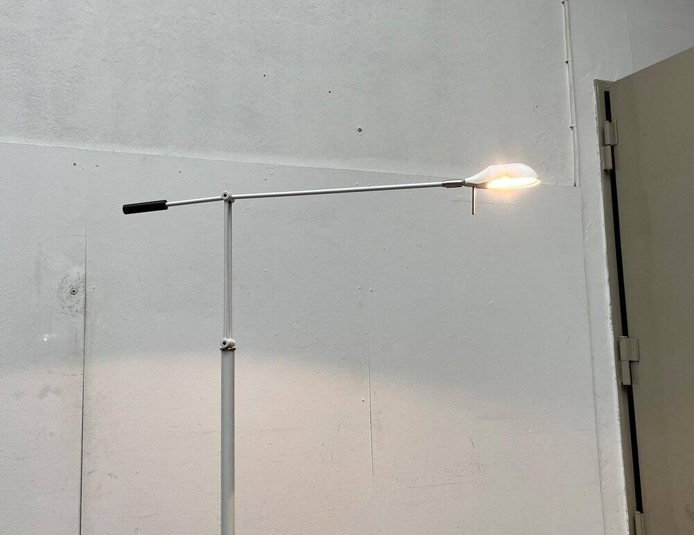 Vintage Italian floor lamp, space age postmodern, 1970s.