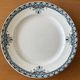 6 antique dessert plates in Saint-Amand earthenware (Nord)