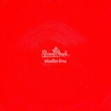 White and red glass vase by Walter Gropius for Rosenthal, 1969