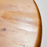 Pinewood dining set by rainer daumiller for hanex, set of 7