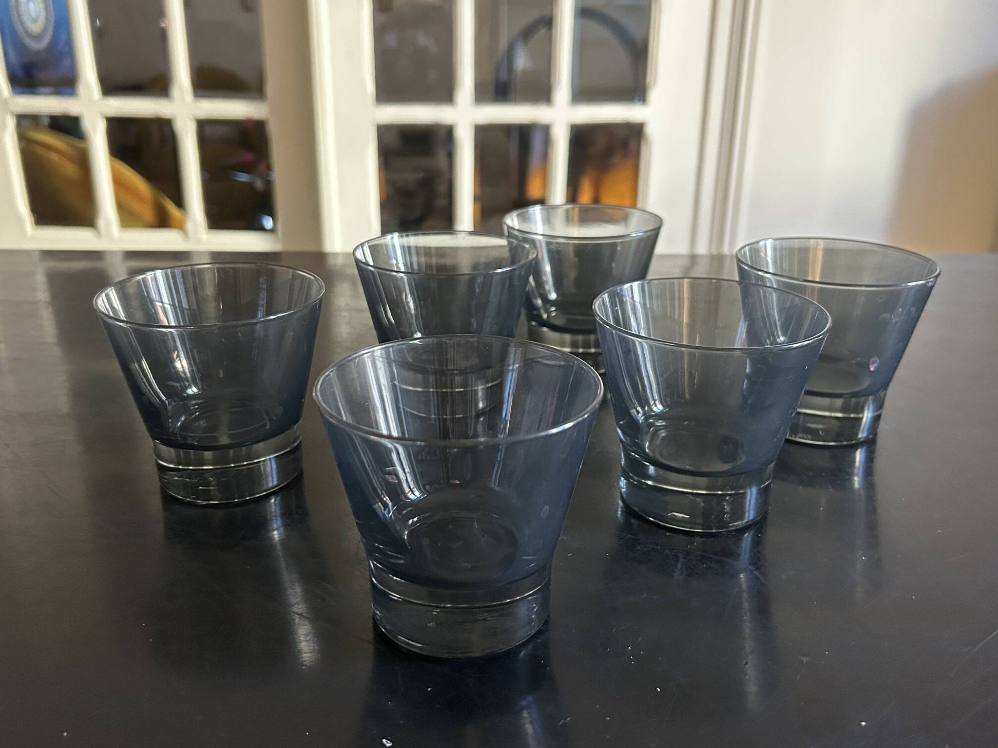 6 glasses from the 70s